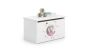 Children's chest of drawers Daria 42x40x73 cm, princess with moon