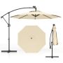 Outdoor umbrella 300x230cm., beige/black
