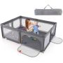 Playpen 206x147x68.5cm., dark gray