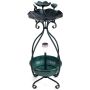 Birdbath 31x31x79cm., green
