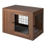 Dog cage 92x59x66.5cm., brown/black