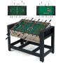 2 vienā spēļu galds, Galda futbols un biljards, 122 × 81 × 60 cm