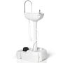 Camping sink 50x34x102cm., white
