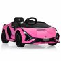 Children's electric car 108x64x41cm., pink/black