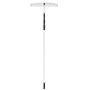 Snow shovel 63x15x640cm., silver/black
