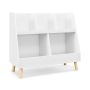 Children's shelf 80x35x71cm., white/light brown