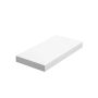 Sienas plaukts 40 cm, balts