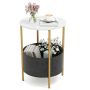 Side table 44x60.5cm., various colors