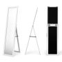 Standing mirror 37x50x155cm., white