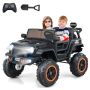 Children's electric car 122x86x83cm., black