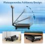 Digital platform scales 65x40x83cm., black