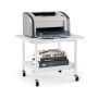 Printer table 49x40x38cm., white