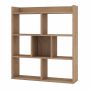 Freestanding shelf 80x20x90cm, brown