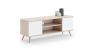TV table Focus RTV 155x50x40 cm, beige / white