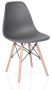 Set of 4 Scandinavian style chairs CF-1, gray