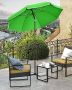 Folding beach/garden umbrella Ø 200 cm GPU65GNV1