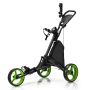 Golf cart 121x70x114.5cm., black/green
