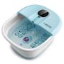 Foot bath 33.5x41x20.5cm., white/blue