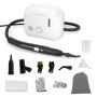 Steam cleaner 23.5x12.5x18cm., white/black