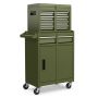 Tool trolley 59x28x102cm., green