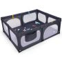 Playpen 189x158x68cm., dark gray