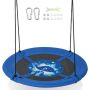 Swing for children 102x180cm., blue/black