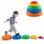 Set of 5 balancing stones, assorted colors