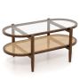 Coffee table 102x56x47cm., brown