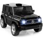 Bērnu elektriskais automobilis 121x74x62cm, melnas krāsas