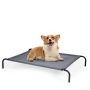Dog bed 110x80x18cm., blue/black