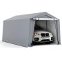 Garage tent 290x490x245cm., gray