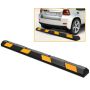 Parking barrier 183x15x10cm., black/yellow