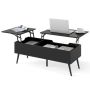 Coffee table 111x48x40cm., black