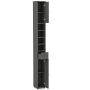 Bathroom cabinet 20x20x180cm., gray