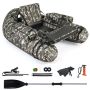 Inflatable fishing boat 146x109x44cm., various colors