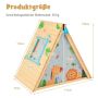 Play tent 115x77x100cm., various colors