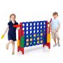 Outdoor game four in a row 84x33x79cm., red/blue colors