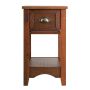 Bedside table 56x33x58.5cm., brown