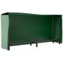 Firewood rack Outsunny 200x36x99cm., black