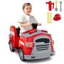 Children's electric car 86x48x52cm., red color