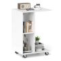 Side table 45x35x64.5cm., white
