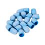 Набор абразивных колпачков Exo blue Hard Cap, 20 шт., зернистость 80