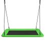 Swing for children 150x80x180cm., green/black