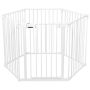 Safety gate, 6 panels, 122 × 62 × 74 cm
