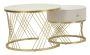Round coffee table set Votix, 2-piece set