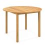 Round outdoor table, for 4 people
