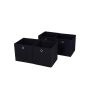 Box set, 4 pieces, black