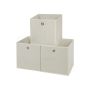 Box set, 6 pieces, beige