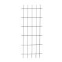 Augu balsts Relaxdays, 1 gab, Melns, 60 × 150 × 1 cm