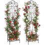 Plant supports, 2 pcs, 50 × 189.5 × 30 cm